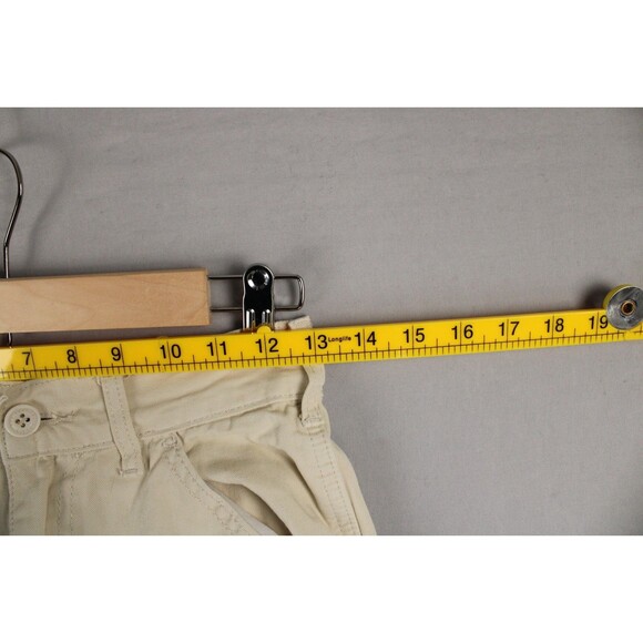 J Galt Denim Women's Beige Carpenter Pants Size Medium Straight Leg Casual Fall - Picture 4 of 15